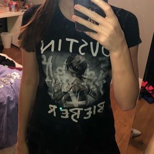 Justin Bieber concert t-shirt